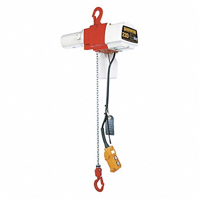 Electric Chain Hoist 220 lb 10 ft 120 MPN:ED220DS-10