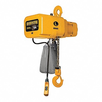 Electrc Chain Hoist 300lb 230V 10ft lift MPN:NER000300S-10/230v