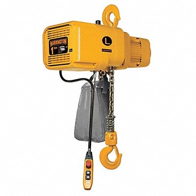 Electric Chain Hoist 2000 lb 10 ft. MPN:NER010LD-10