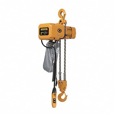 Electric Chain Hoist 4000lb 10ft 230/460 MPN:NER020C-10