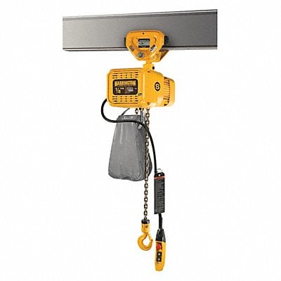 Elec. Chain Hoist w/Trolley 250 lb. MPN:NERP001HD-10 / 230v