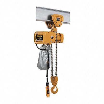 Elec. Chain Hoist w/Trolley 4000 lb. MPN:NERP020CD-10 / 460v