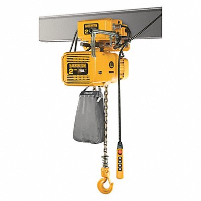 Electric Chain Hoist w/Trolley 1000 lb. MPN:SNERM005L-L-10