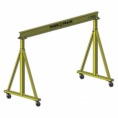 Portable Gantry Crane 2000 lb Adj. H MPN:512-2000-15-16