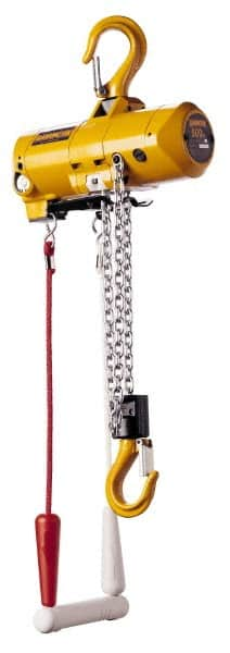 1/8 Ton Load Limit, 10' Max Height Top Hook Air Hoist MPN:AH250C-10