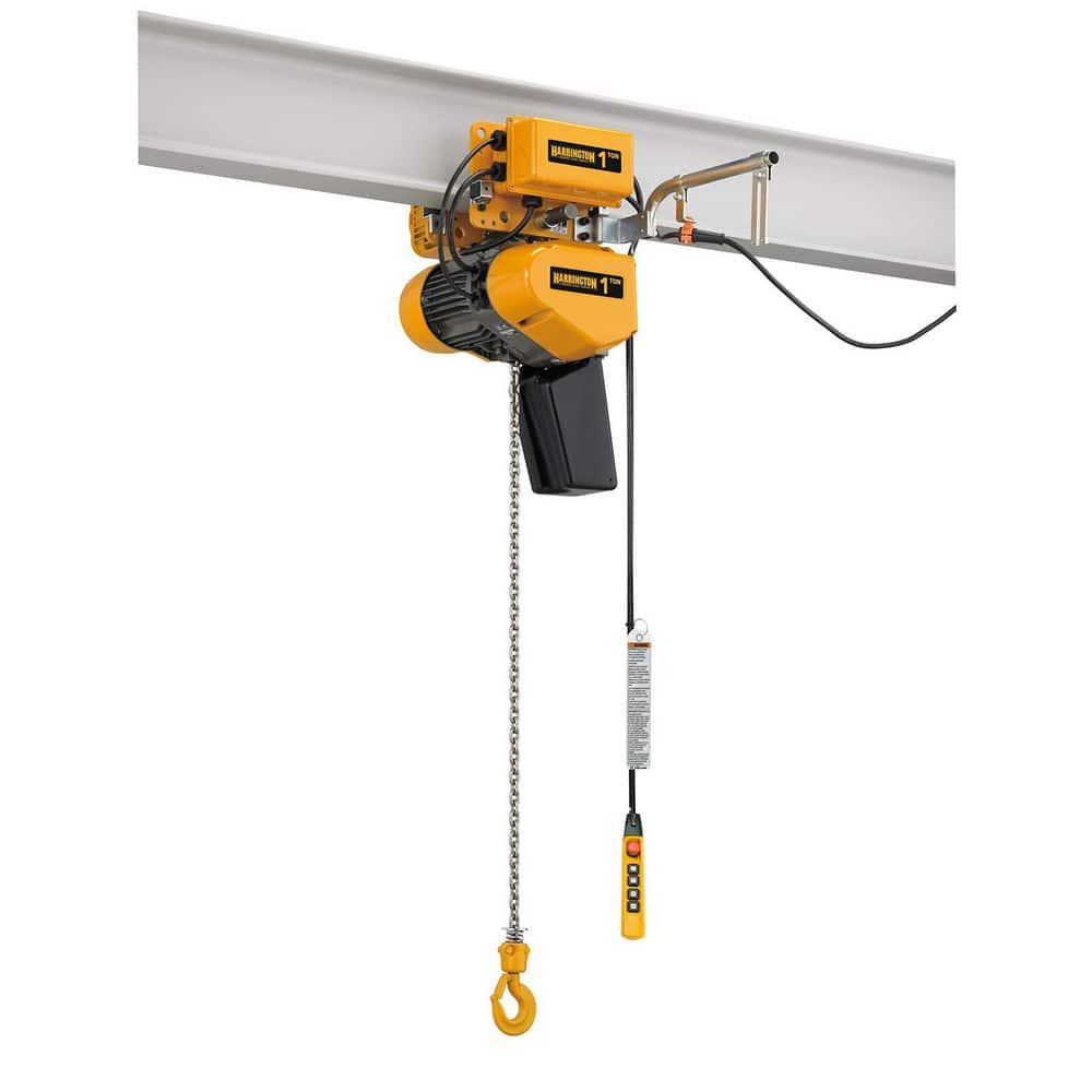 Electric Hoists, Controller: Pendant , Mount Type: Motorized Trolley , Brake Type: Load , Lifting Speed: 56  MPN:EQM001SD-10