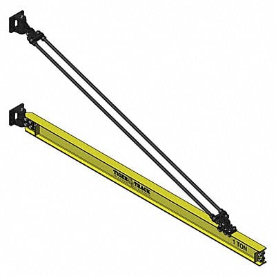 Jib Crane Reach 20 ft 2200 lb MPN:311-2200-20