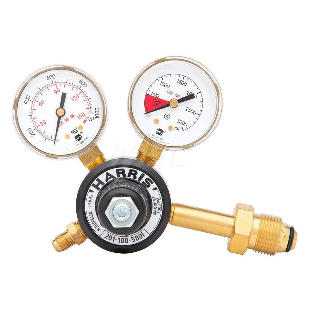 Model 201 Brass Nitrogen Preset Beverage Regulator 0-100 PSIG MPN:3001995