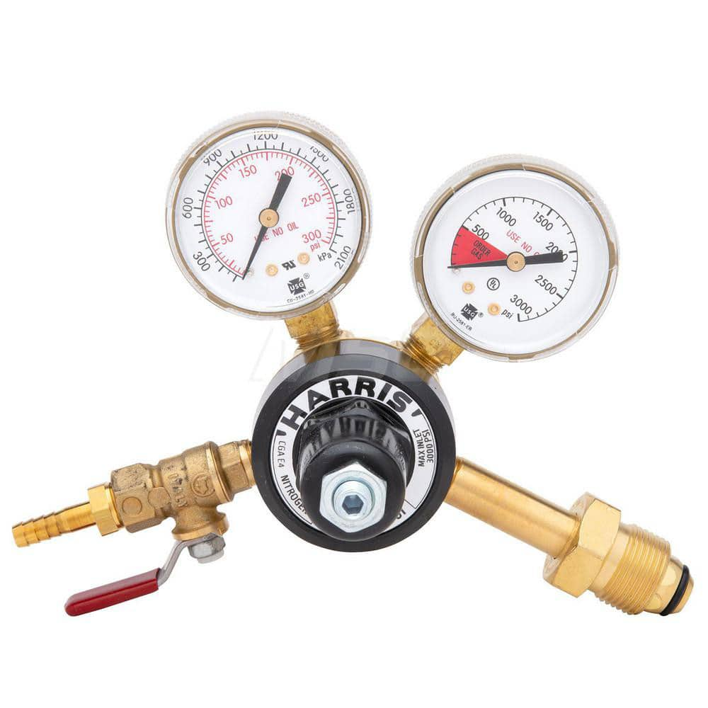 Model 201 Brass Nitrogen Preset Beverage Regulator 0-100 PSIG MPN:3002262