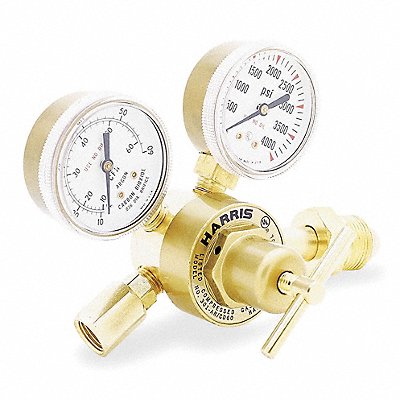 HARRIS 1 Stage Flow Gauge Regulator MPN:301-AR60-580