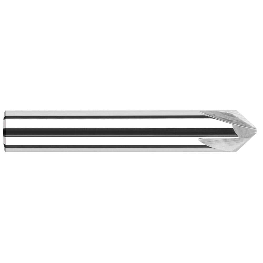 Chamfer Mill: 4 Flutes, Solid Carbide MPN:18343