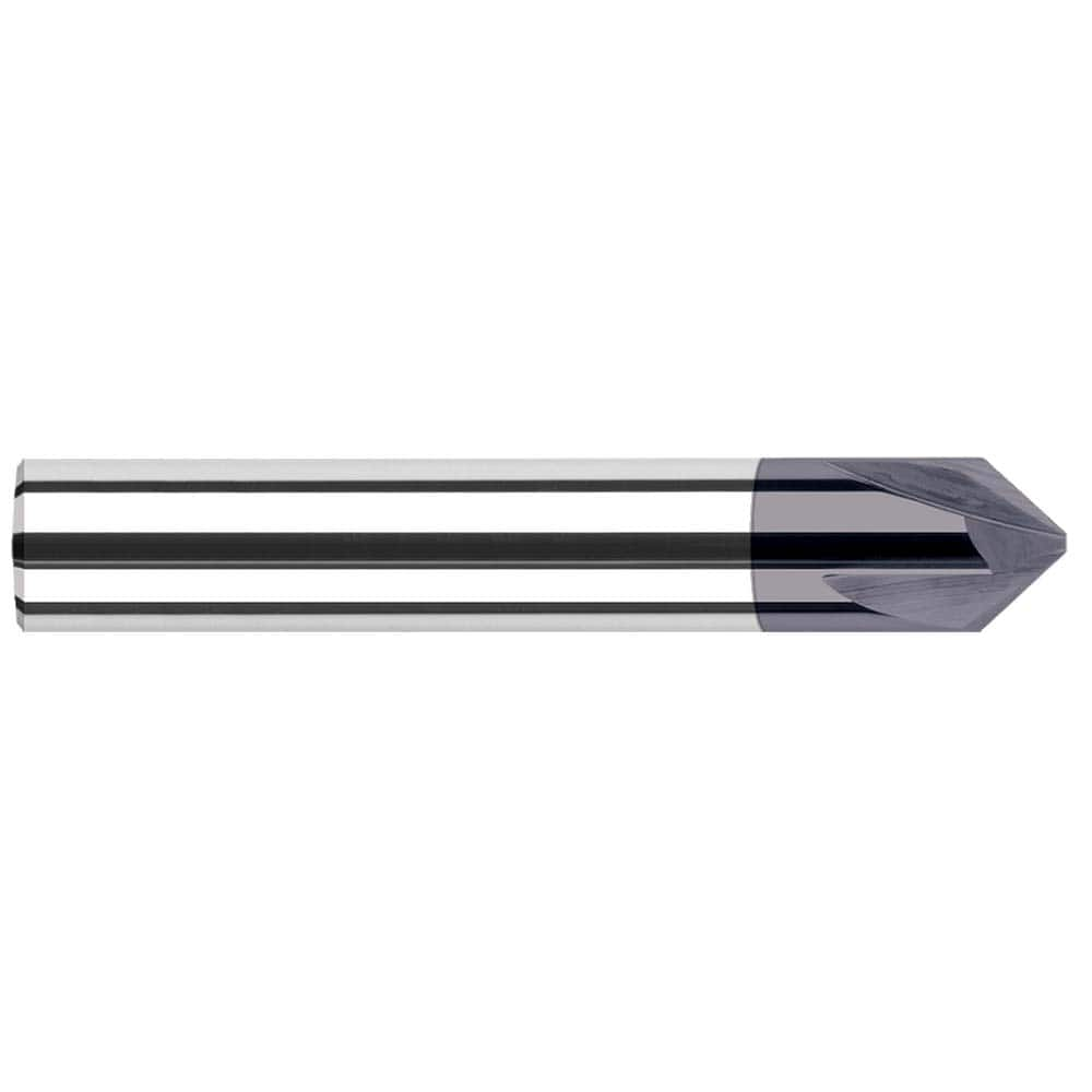 Chamfer Mill: 4 Flutes, Solid Carbide MPN:18343-C3