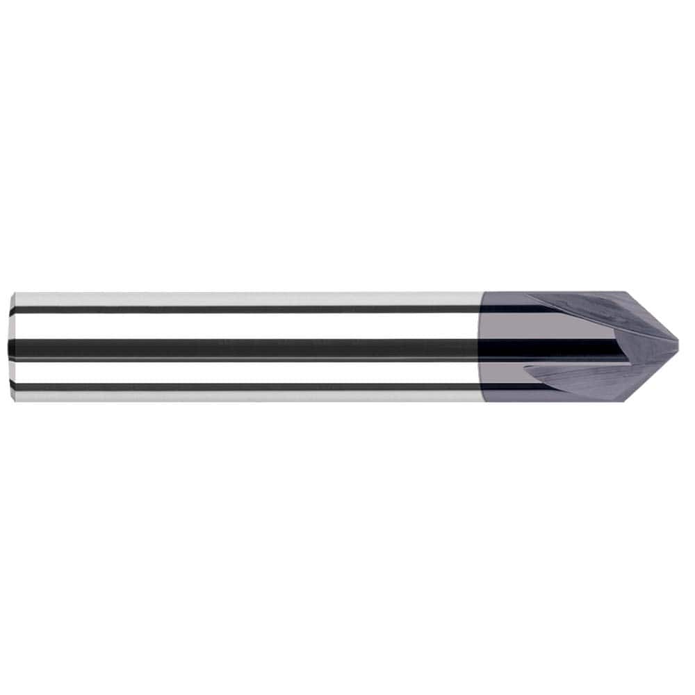 Chamfer Mill: 3 Flutes, Solid Carbide MPN:18470-C3