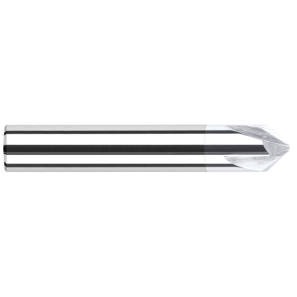 Chamfer Mill: 3 Flutes, Solid Carbide MPN:18545-C8