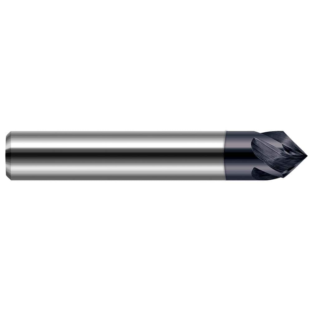 Chamfer Mill: 4 Flutes, Solid Carbide MPN:859712-C3