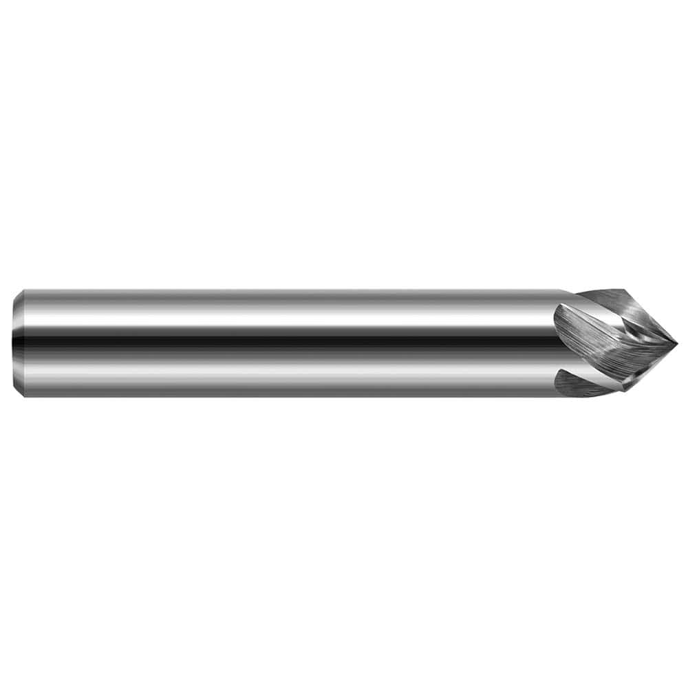 Chamfer Mill: 4 Flutes, Solid Carbide MPN:859748