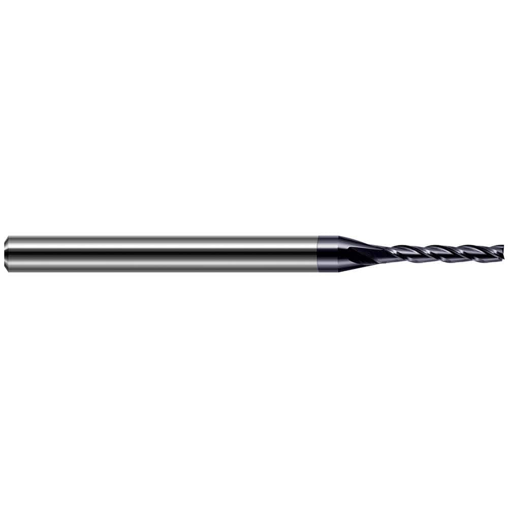 Square End Mill: 1/4'' Dia, 1-1/2'' LOC, 1/4'' Shank Dia, 4'' OAL, 4 Flutes, Solid Carbide MPN:12516-C3