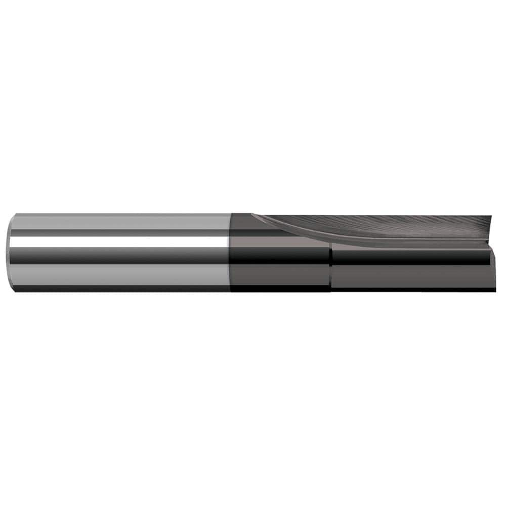 Square End Mill: 3/32'' Dia, 3/16'' LOC, 1/4'' Shank Dia, 2'' OAL, 2 Flutes, Solid Carbide MPN:14606-C4