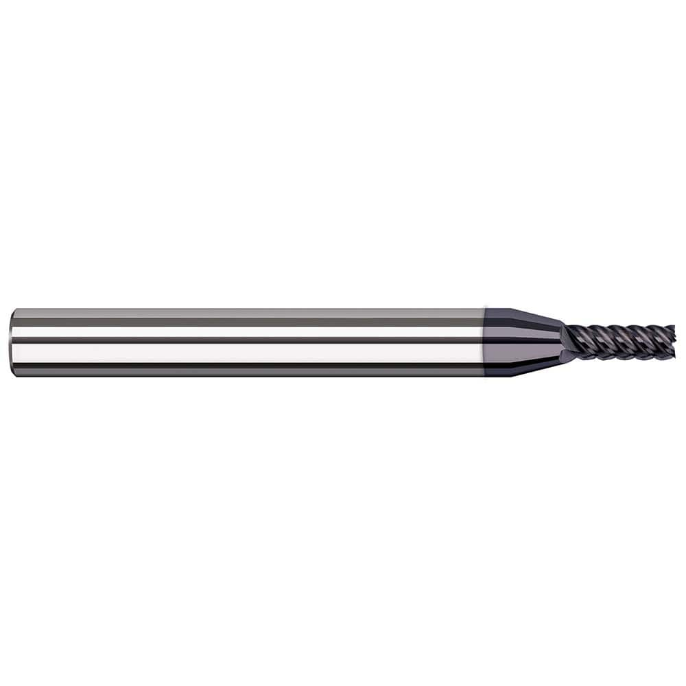 Square End Mill: 7/64'' Dia, 0.327'' LOC, 1/8'' Shank Dia, 1-1/2'' OAL, 7 Flutes, Solid Carbide MPN:57902-C6