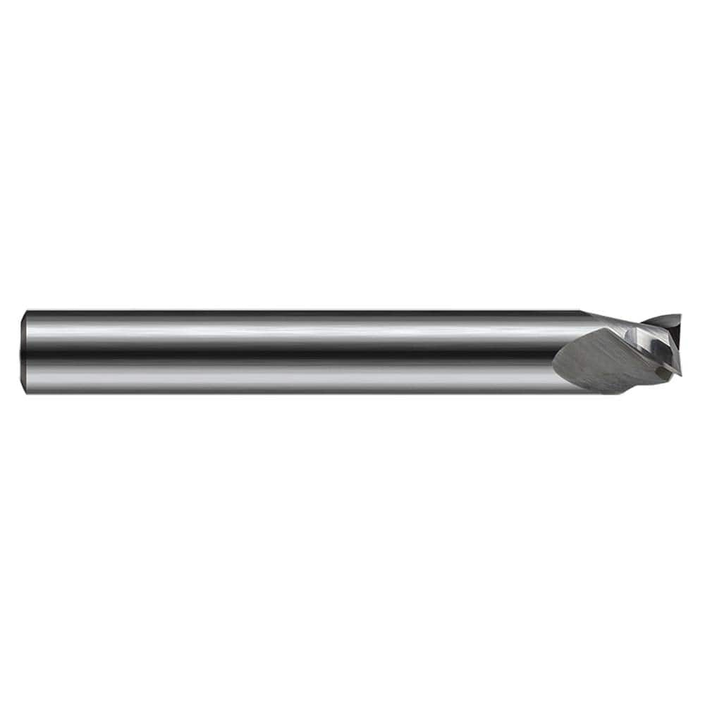 Square End Mill: 0.206'' Dia, 0.118'' LOC, 1/4'' Shank Dia, 2-1/2'' OAL, 3 Flutes, Solid Carbide MPN:864806