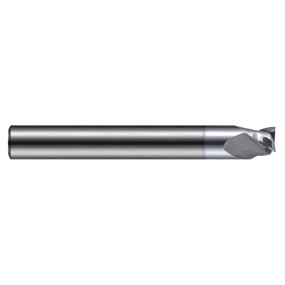 Square End Mill: 0.21'' Dia, 0.118'' LOC, 1/4'' Shank Dia, 2-1/2'' OAL, 3 Flutes, Solid Carbide MPN:864810-C8