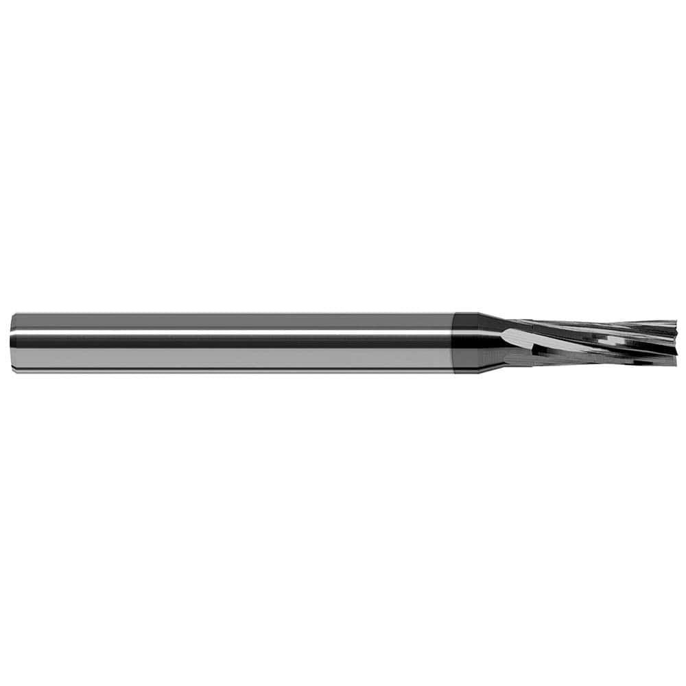 Square End Mill: 3/32'' Dia, 1/2'' LOC, 1/8'' Shank Dia, 1-1/2'' OAL, 6 Flutes, Solid Carbide MPN:889293-C4