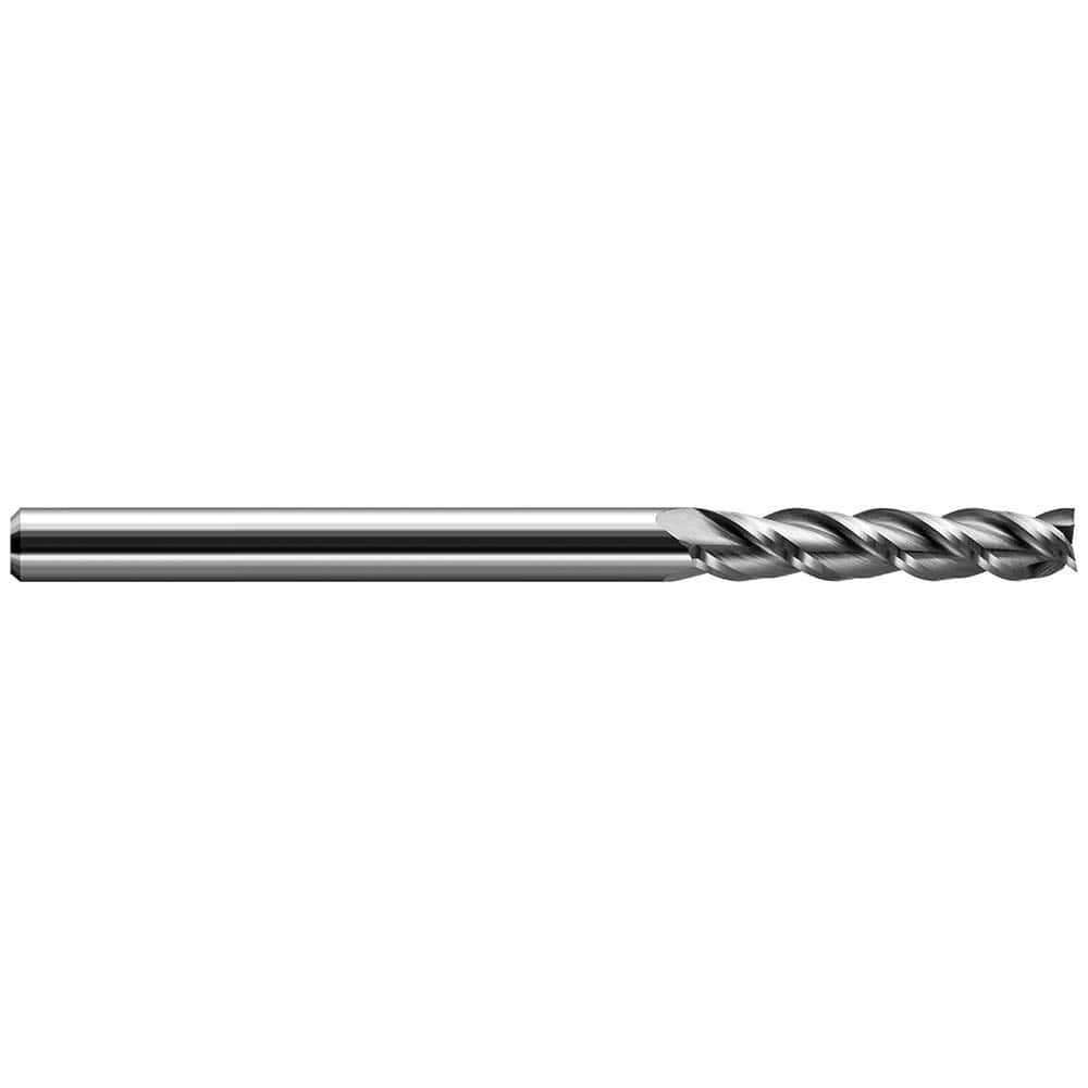 Square End Mill: 3/8'' Dia, 1-1/8'' LOC, 3/8'' Shank Dia, 3'' OAL, 3 Flutes, Solid Carbide MPN:902224