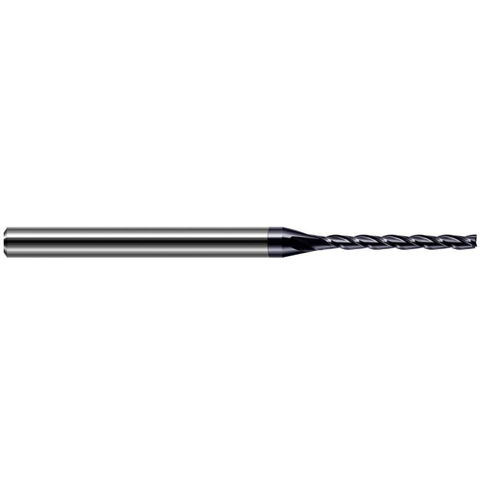 Square End Mill: 1/16'' Dia, 5/8'' LOC, 1/8'' Shank Dia, 2-1/2'' OAL, 3 Flutes, Solid Carbide MPN:951362-C3