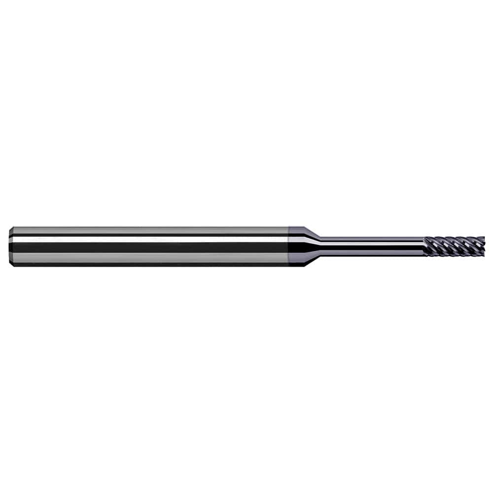 Square End Mill: 3/16'' Dia, 0.57'' LOC, 3/16'' Shank Dia, 3'' OAL, 3 Flutes, Solid Carbide MPN:962212-C6