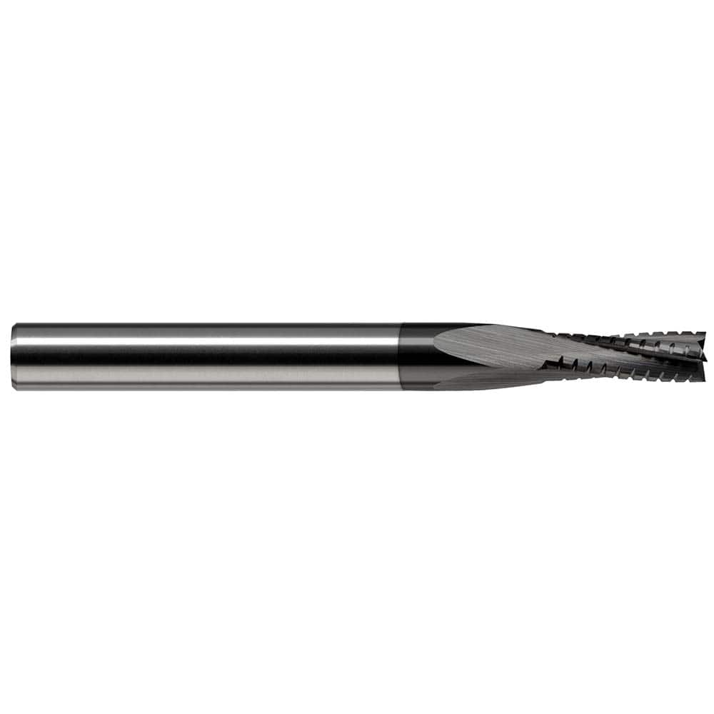 Square End Mill: 3/16'' Dia, 0.57'' LOC, 3/16'' Shank Dia, 2'' OAL, 6 Flutes, Solid Carbide MPN:969312-C4