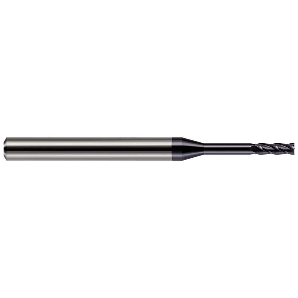 Square End Mill: 3/16'' Dia, 9/16'' LOC, 3/16'' Shank Dia, 2-1/2'' OAL, 4 Flutes, Solid Carbide MPN:972312-C3