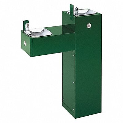 Drinking Ftn Green Front Push Button MPN:3300FR