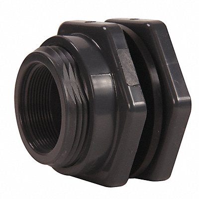 Bulkhead Fitting 1/2 In PVC FPM MPN:BFAS1005CFS