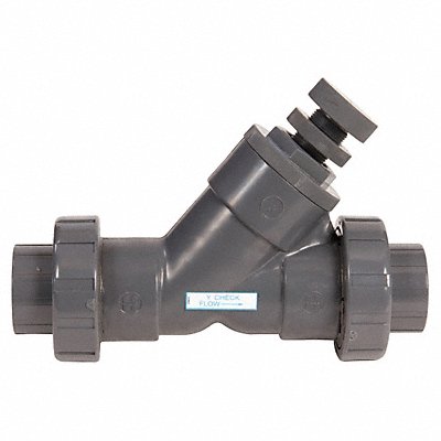 Y Spring Check Valve PVC 1/2 Socket MPN:SLC10050SEU