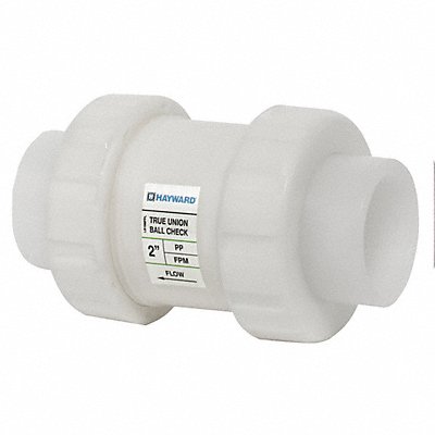 Union Check Valve Polypropylene 1 FNPT MPN:TC30100T