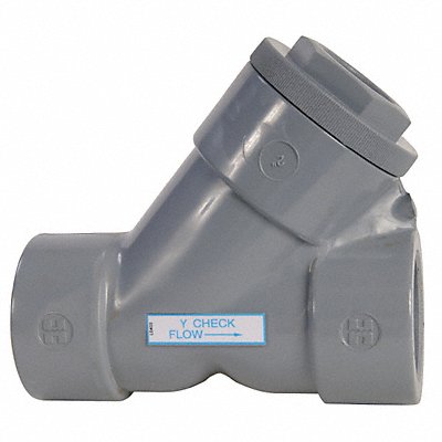 Y Check Valve PVC 1/2 Flange MPN:YC10050F