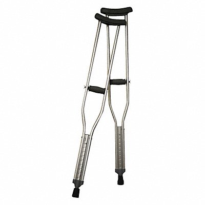 Crutches Youth 38inH 300 lb Gray PR MPN:HCS6003A