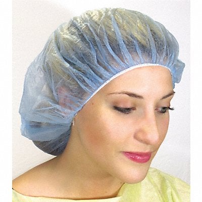 Bouffant Cap Blue 24 in PK500 MPN:HCS3010