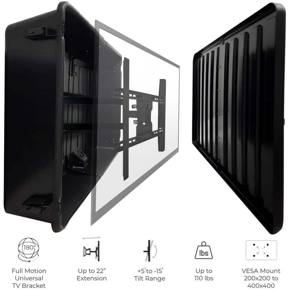 Security Monitor & TV Mounts, Mount Style: Wall , Maximum Load Capacity: 148.00 , Maximum Monitor Size: 55in , Minimum Monitor Size: 45in  MPN:SS-55