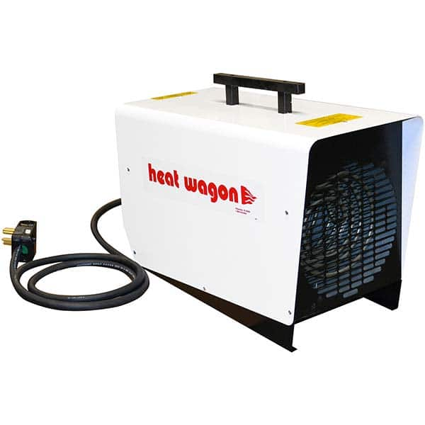 Electric Forced Air Heaters, Heater Type: Portable Unit , Maximum BTU Rating: 20500 , Voltage: 240Vac , Phase: 1 , Wattage: 6000  MPN:P600