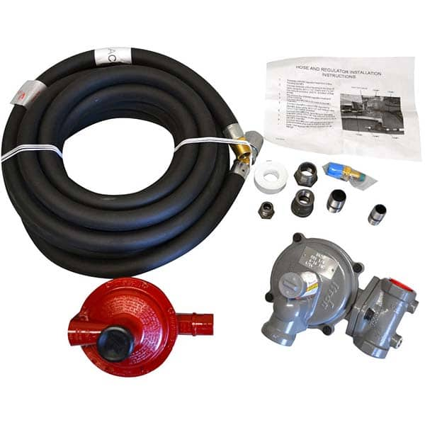 Heater Accessories, Accessory Type: Hose & Regulator , For Use With: DG250, DG400, IX405 MPN:INSTKIT