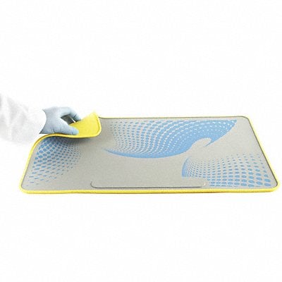 Bench Pad Silicone Gray/Blue MPN:120506