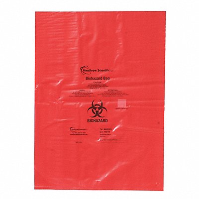 Biohazard Bags 2-3/8 gal Red PK200 MPN:HS10321