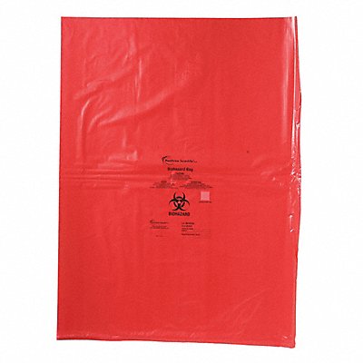 Biohazard Bags 10-9/16 gal Red PK200 MPN:HS10323