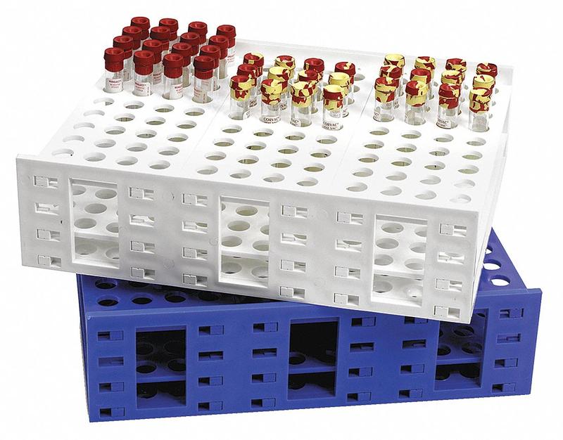 Test Tube Rack Polypropylene White MPN:HS120114