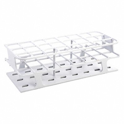 Test Tube Rack Slots 24x30mm White PK8 MPN:HS27515A