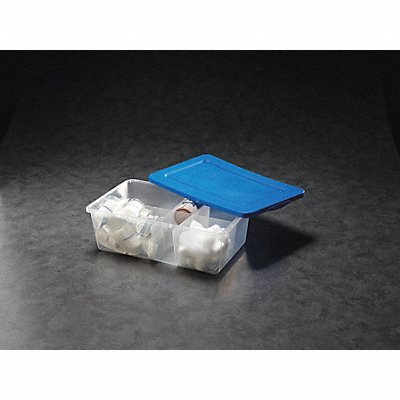 StorageBin Clear Solid Polypropylene 5PK MPN:HS23453