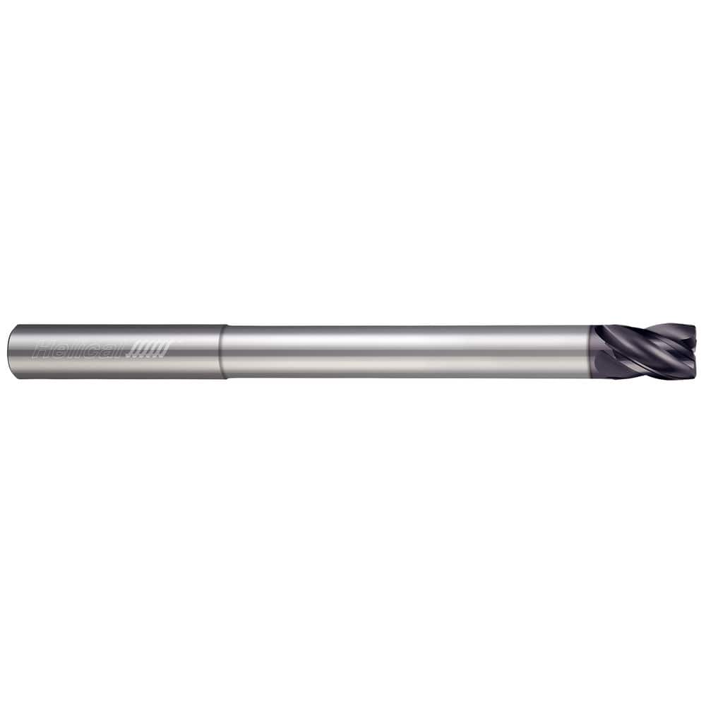 Corner Radius End Mill: 1/4