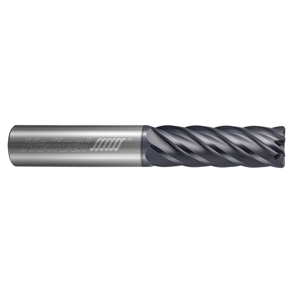 Corner Radius End Mill: 1/4