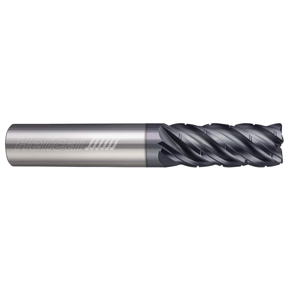 Corner Radius End Mill: 1/4